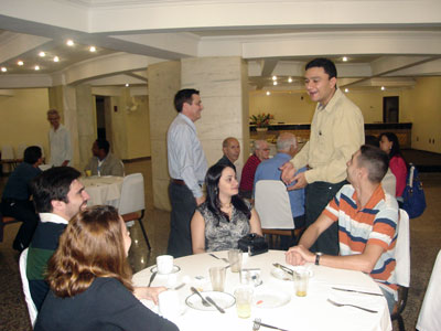 Tunico Vieira em café da manhã com os fiscais tributários das cidades da região do ABC [19/03/2011]